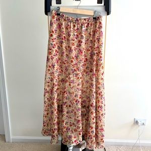 Zara Floral Flowy Skirt - NWOT